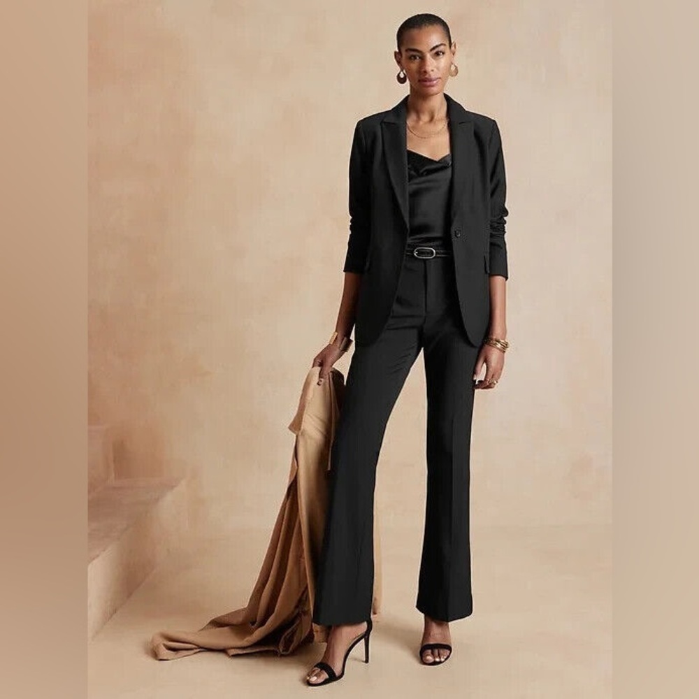 Banana republic sculpted suit pants
